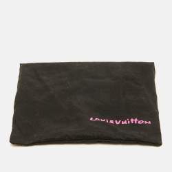 Pre Owned Louis Vuitton X Stephen Sprouse Red Leopard Graffiti Print Cashmere & Silk Scarf