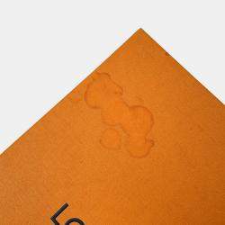 مملوكة مسبقًا Louis Vuitton Carre Catogram Size 90 Brown/Orange Silk