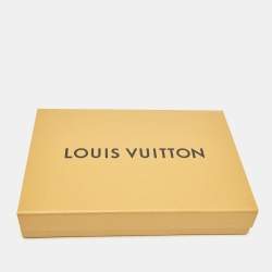 Pre Owned Louis Vuitton Grey Monogram Jacquard Denim Shawl