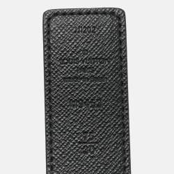 Pre Owned Louis Vuitton LV Initiales 75 CM Reversible Buckle Belt Monogram Canvas