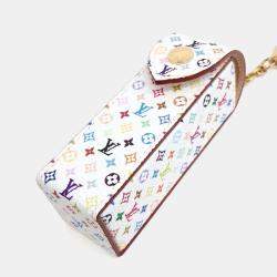 Pre Owned حلية حقيبة لوي فيتون موراكامي لحافظة أحمر الشفاه