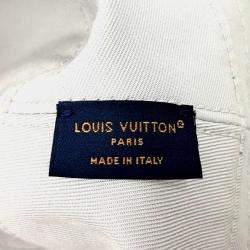 Pre Owned Louis Vuitton Denim Pink Reversible Bucket Hat