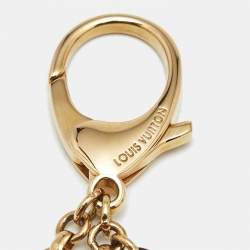 Pre Owned Louis Vuitton Tortoise Shell Resin Insolence Bag Charm