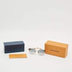 Pre Owned Louis Vuitton Gradient Blue LV Jewel Cat Eye Sunglasses