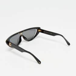 Pre Owned Louis Vuitton Black Z2179U Split Cat Eye Sunglasses