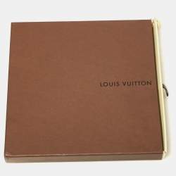 Pre Owned Louis Vuitton Black/Grey Monogram Square Scarf