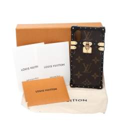 مملوكة مسبقًا Louis Vuitton Monogram Canvas Eye Trunk iPhone X/XS Case