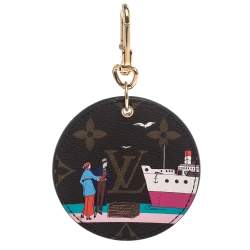 Louis Vuitton Monogram Canvas Illustre Transatlantic Bag Charm