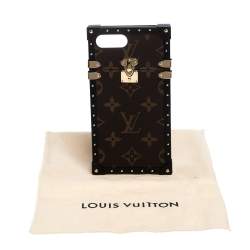 Pre Owned جراب هاتف آيفون 7 بلاس لوي فيتون آي ترانك كانفاس مونوغرامي