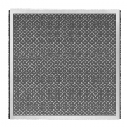 مملوكة مسبقًا Louis Vuitton Black Monogram Denim Shawl