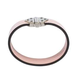 Pre Owned سوار لوي فيتون سبيريت جلد أيبي كلير وردي مقاس 17