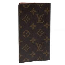 Pre Owned Louis Vuitton Monogram Canvas Pocket Agenda Cover