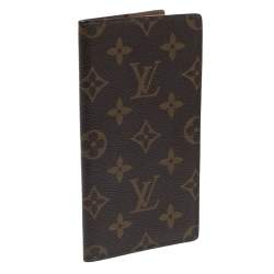Pre Owned Louis Vuitton Monogram Canvas Pocket Agenda Cover