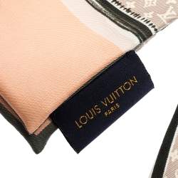 Pre Owned بندانة لوي فيتون حرير ترانكز وردية فاتحة