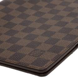 Pre Owned Louis Vuitton Damier Ebene Canvas Agenda Cover