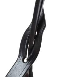 مملوكة مسبقًا بطاقة أسم حقيبة سفر لوي فيتون جلد أسود