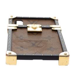 Pre Owned Louis Vuitton Reverse Monogram Eye-Trunk iPhone X Case