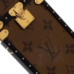 Pre Owned Louis Vuitton Reverse Monogram Eye-Trunk iPhone X Case
