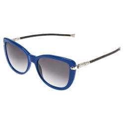 Pre Owned Louis Vuitton Blue & Monogram Canvas/ Grey Gradient Z0745W Charlotte Sunglasses