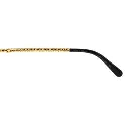 Pre Owned نظارة شمسية لوي فيتون "زد0896دبليو دريف" عاكسة ذهبية و نانو مونوغرام ذهبي اللون