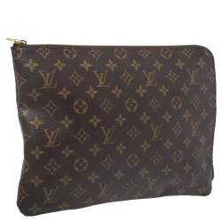 Pre Owned Louis Vuitton Monogram Canvas Poche Documents Portfolio Case