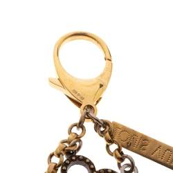 Pre Owned حلية حقيبة لوي فيتون تاباغ ثلاثية اللون