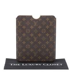 مملوكة مسبقًا حافظة آيباد لوي فيتون كانفاس مونوغرامي