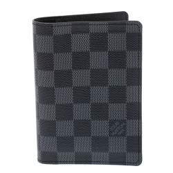 $470 Mens Louis Vuitton Black Checkered Damier Graphite Initials
