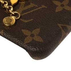 Pre Owned Louis Vuitton Monogram Canvas Charms iPhone X/Xs Case