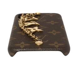 Pre Owned Louis Vuitton Monogram Canvas Charms iPhone X/Xs Case