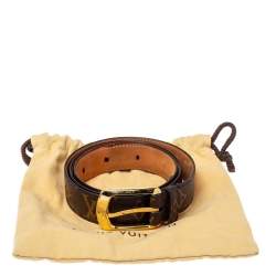 Monogram Ellipse Belt 90