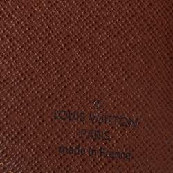 مملوكة مسبقًا حافظة مفاتيح لوي فيتون مستديرة كانفاس مونوغرامي