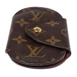 مملوكة مسبقًا حافظة مفاتيح لوي فيتون مستديرة كانفاس مونوغرامي