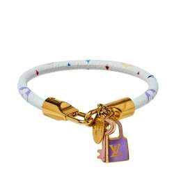 Louis Vuitton Bangle Purple Fashion Bracelets for sale