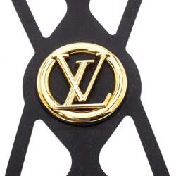 مملوكة مسبقًا Louis Vuitton Monogram Canvas and Black Silicon Louise Phone Holder