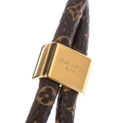 مملوكة مسبقًا Louis Vuitton Monogram Canvas and Black Silicon Louise Phone Holder