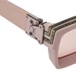 Pre Owned نظارة شمسية لوي فيتون مليونيرز زد1324أيي 1.1 وردية/ وردية فاتحة