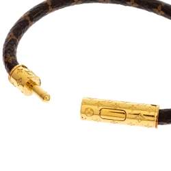 مملوكة مسبقًا سوار لوي فيتون أل في كونفيدنتيال كانفاس مونوغرامي بني