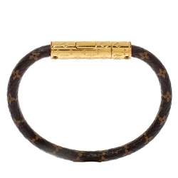 مملوكة مسبقًا سوار لوي فيتون أل في كونفيدنتيال كانفاس مونوغرامي بني