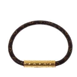 مملوكة مسبقًا سوار لوي فيتون أل في كونفيدنتيال كانفاس مونوغرامي بني