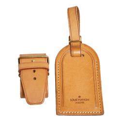 Louis Vuitton Vachetta Leather Luggage Name Tag Louis Vuitton | The Luxury  Closet