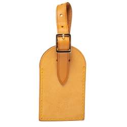 مملوكة مسبقًا Louis Vuitton Vachetta Leather Luggage Name Tag