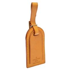 مملوكة مسبقًا Louis Vuitton Vachetta Leather Luggage Name Tag