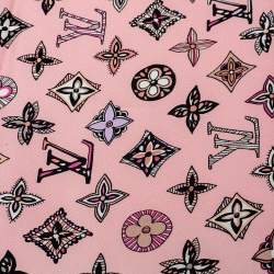مملوكة مسبقًا Louis Vuitton Pink Innocence Silk Square Scarf