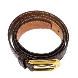 Pre Owned حزام لوي فيتون إكليبس كانفاس مونوغرامي 90 سم