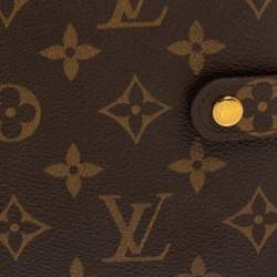Pre Owned Louis Vuitton Monogram Canvas Small Ring Agenda Cover
