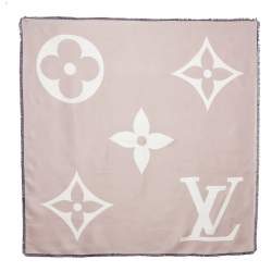 Louis Vuitton Official Website Most Classic Square Scarf Rose Red