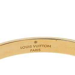 Pre Owned سوار لوي فيتون نانوغرام نمط مونوغرامي منقوش M