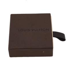 Pre Owned Louis Vuitton Love Letters Timeless Ring Set M