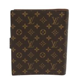 مملوكة مسبقًا Louis Vuitton Monogram Canvas Large Ring Agenda Cover